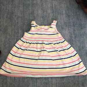 Baby Gap color striped dress
